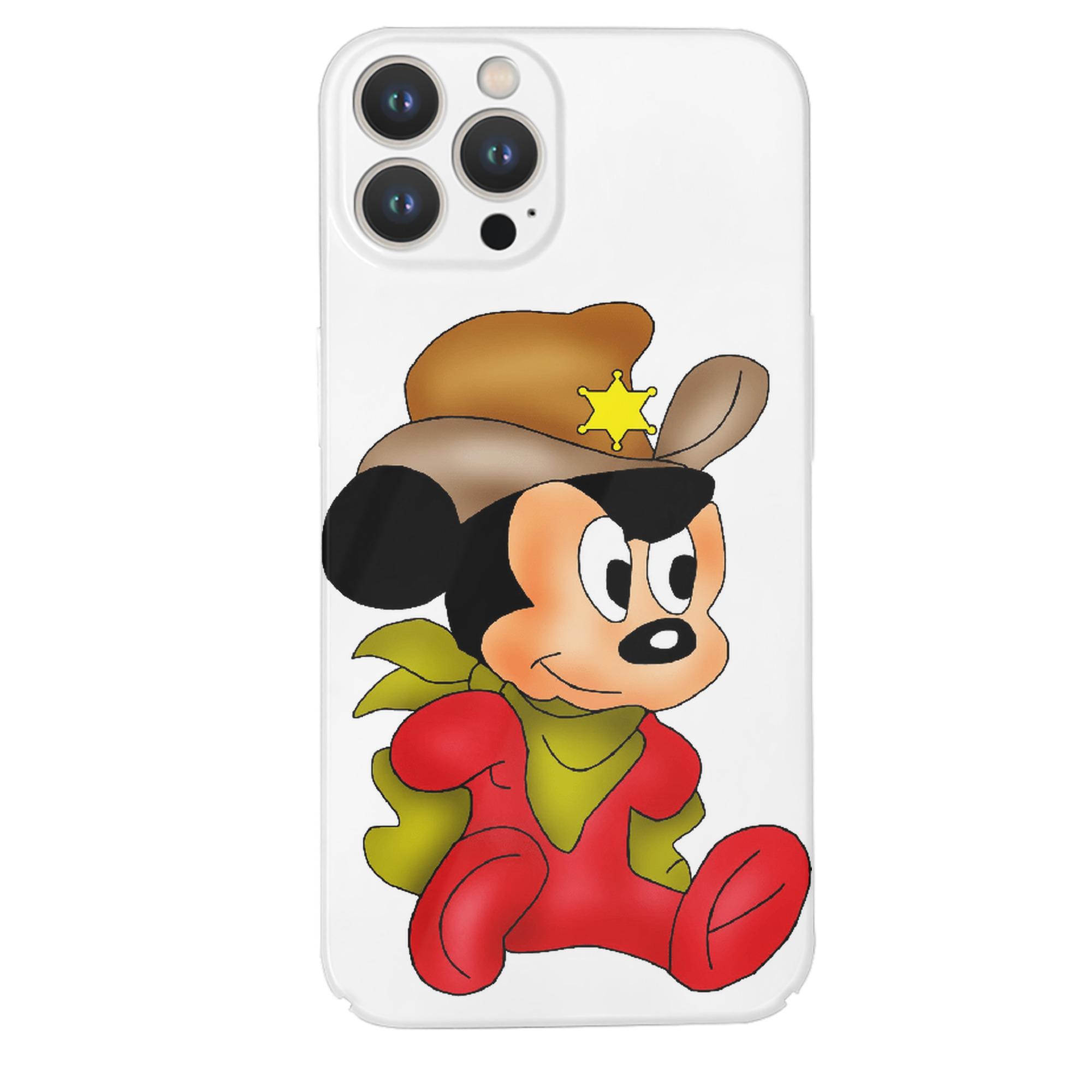 （画像用） ミッキーマウス Mickey Mouse 【iPhone 14シリーズ対応】ハードケース